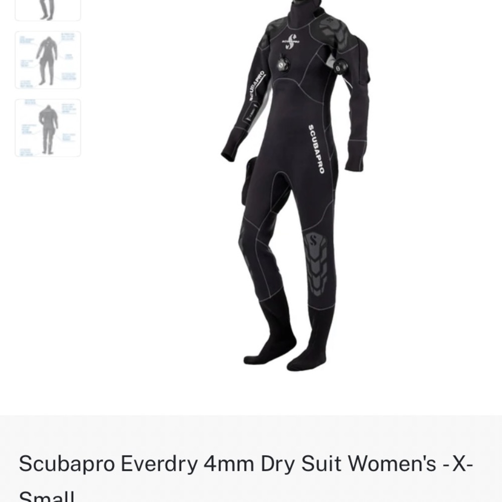 Brand new scuba diving gearfor a small woman